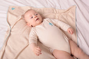 STS2 - Baby Bodysuit  افرول باكمام طويله وبدون اقدام: عدد القطعة 2 بالعلبة قماش قطن عالي الجودة مدعم بعناصر طبية تحمي البشرة من الحساسية والاكزيما وطارد للحشرات وبق الفراش العمر من 3 شهور الى 24 شهر اللون المتوفر /بيج-ازرق -زهري